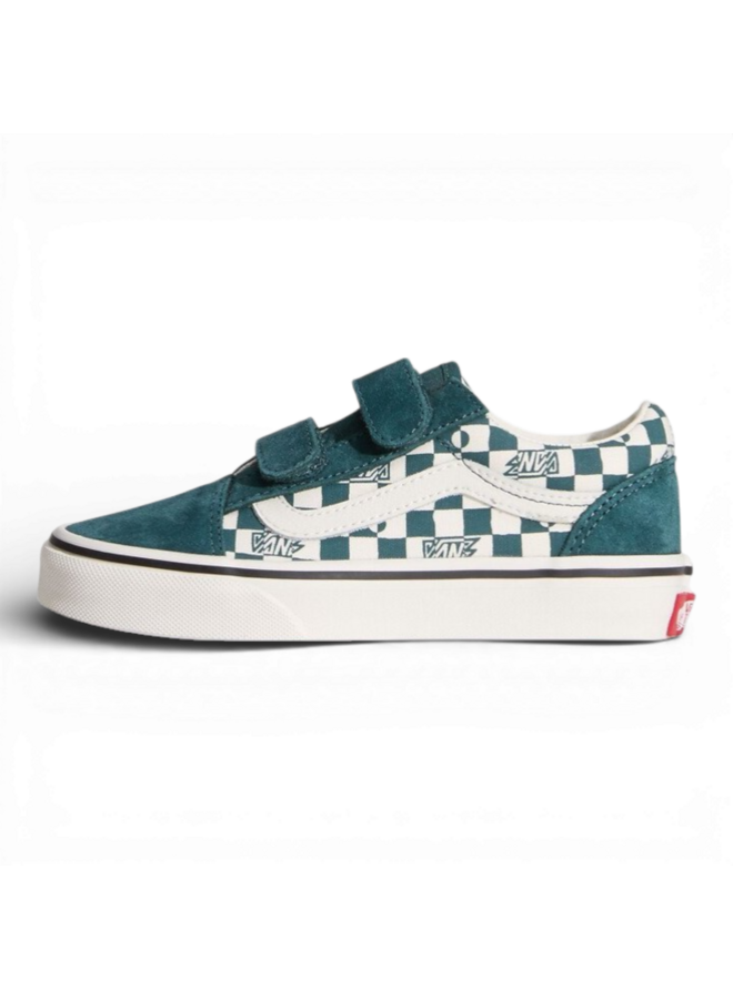 Vans Old Skool V Geo Check Mystic Moss
