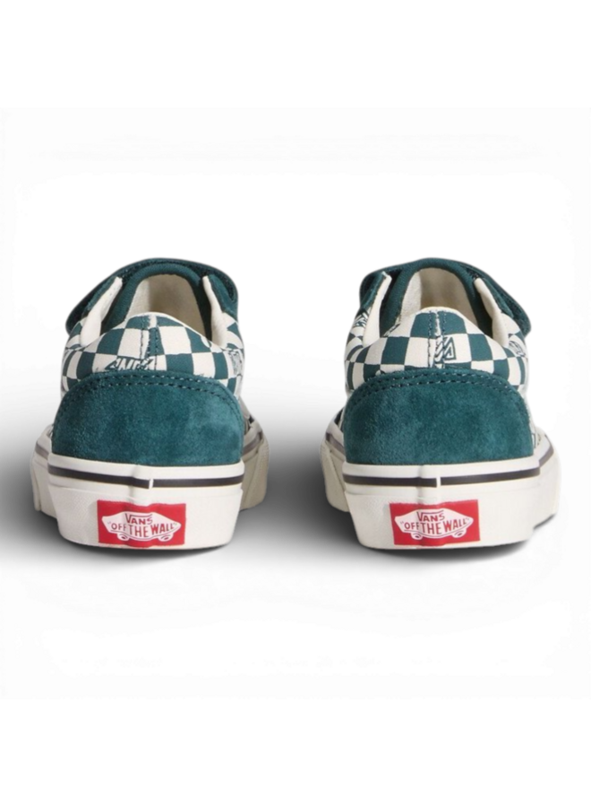 Vans Old Skool V Geo Check Mystic Moss