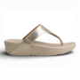 Fitflop Lulu Leather Toepost Platino