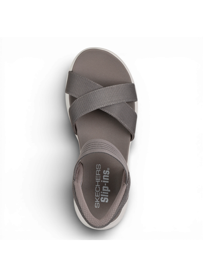 Skechers 119975 Ultra Flex 3.0 Sandal - Never Dark Taupe