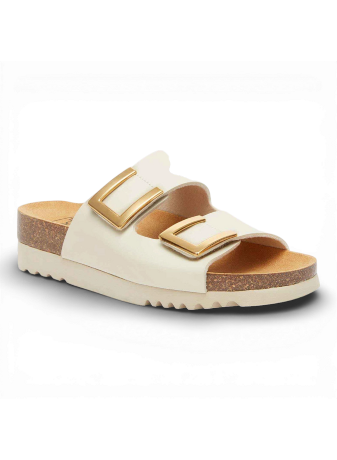 Scholl Monterey 2 Straps Off White
