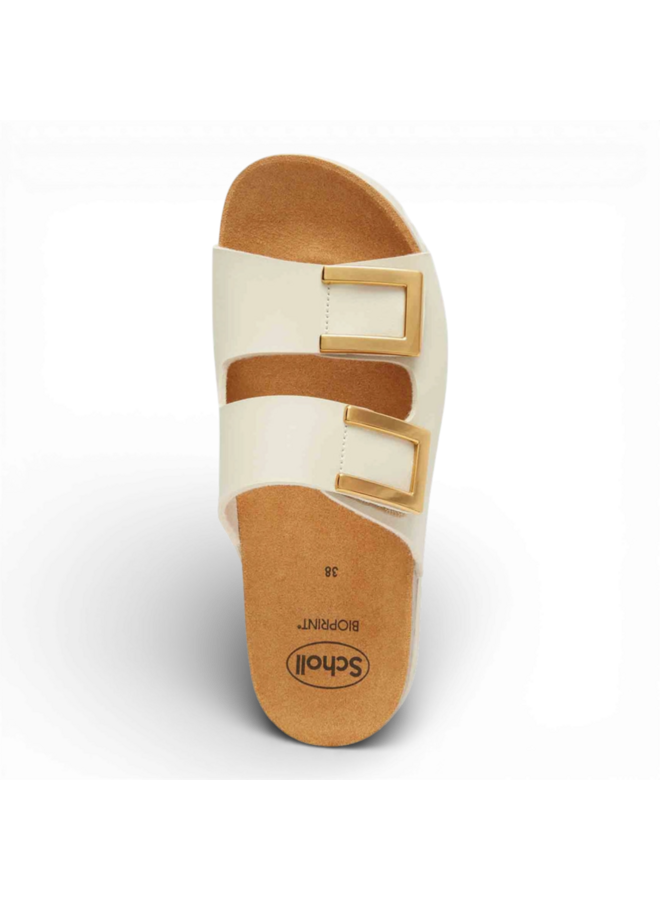 Scholl Monterey 2 Straps Off White