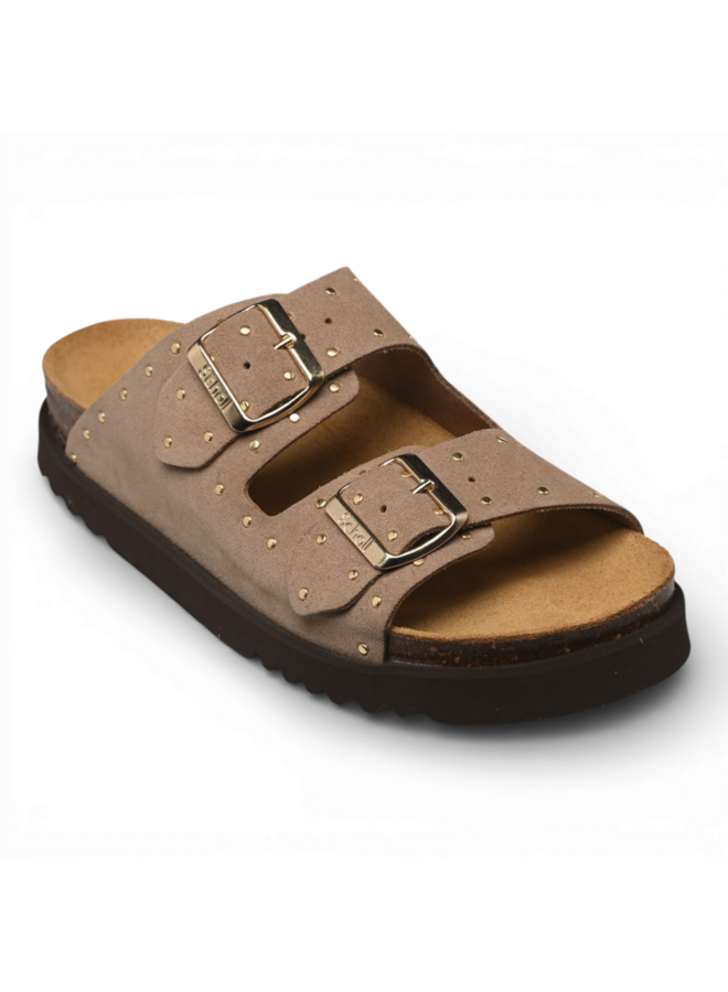 Scholl Beatriz Dk Beige/Gold