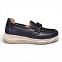 G Comfort 26295LN Navy Ocean Softnappa Women Mocassin Ultra Light