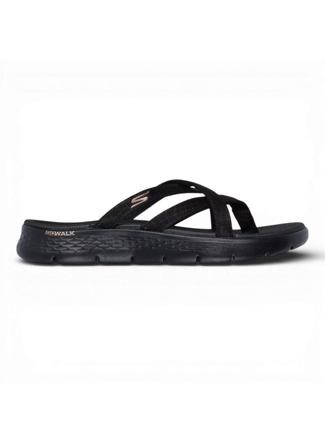 Skechers 141461 BBK Go Walk Flex Sandal Selena