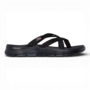 Skechers 141461 BBK Go Walk Flex Sandal Selena