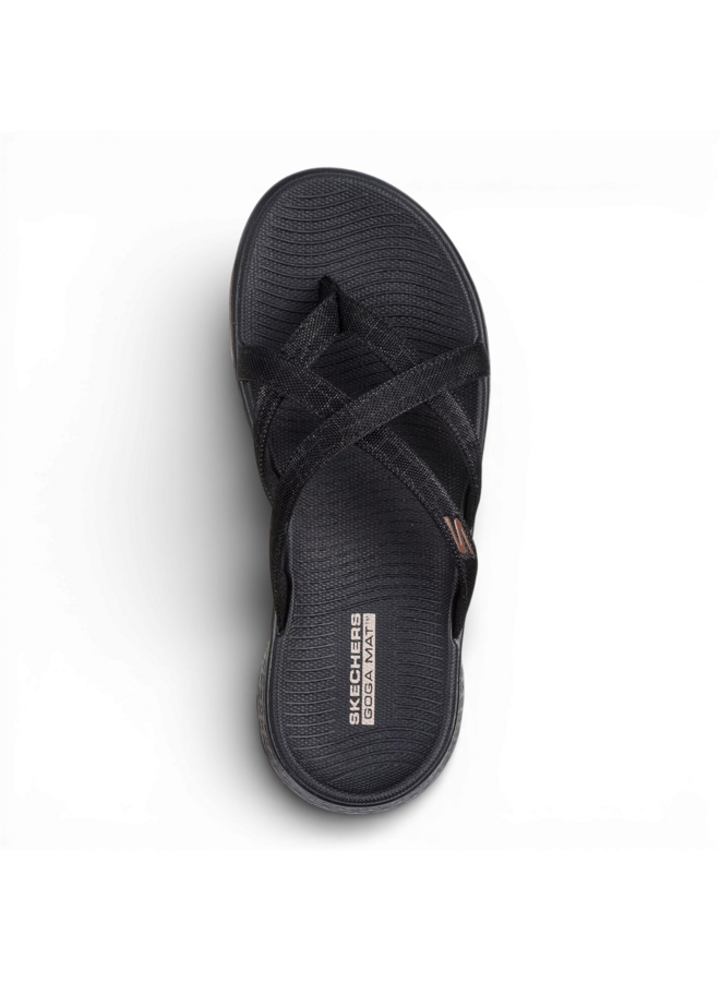 Skechers 141461 BBK Go Walk Flex Sandal Selena