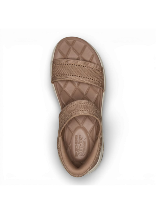 Skechers 140844 Go Walk Arch Fit 2.0 Sandal Tan