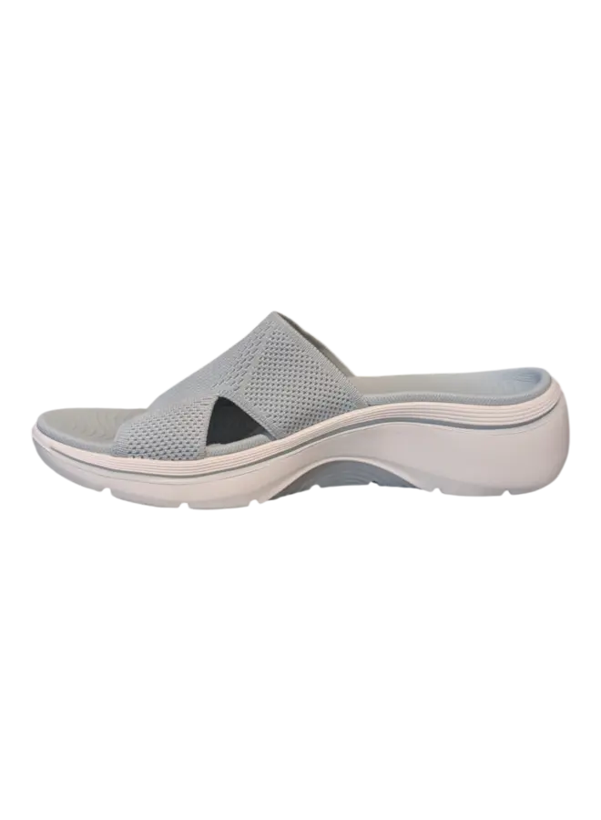 Skechers 140865 Go Walk Arch Fit 2.0 Sandal Light Grey