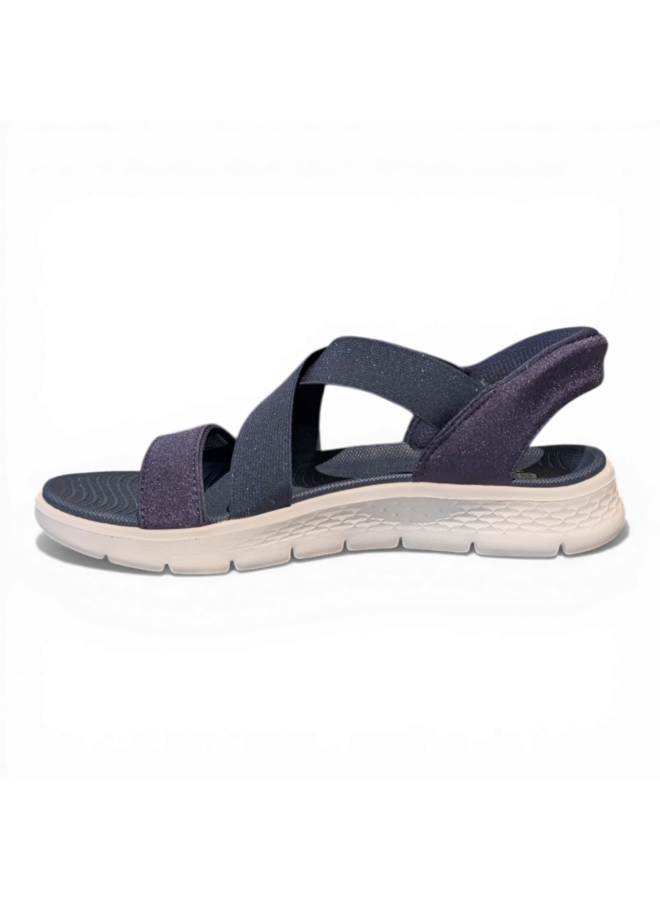 Skechers 141489 Go Walk Flex Sandal - Glimmer Navy