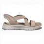 Skechers 141489 Go Walk Flex Sandal - Glimmer Taupe
