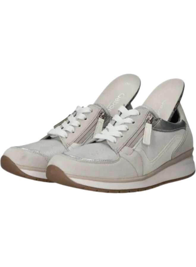 Gabor 86.307.60 Velour Bianco White Silber