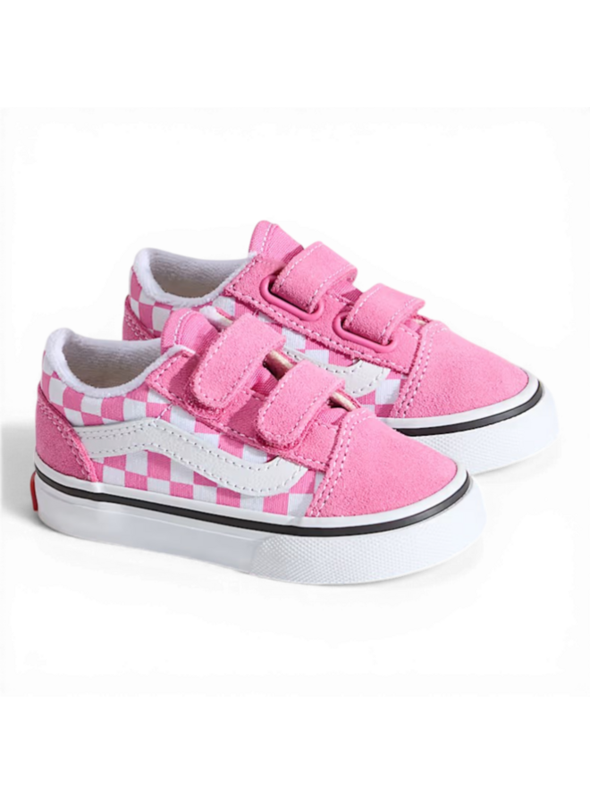 Vans Old Skool V Color Theory Checkerboard Pink Fizz