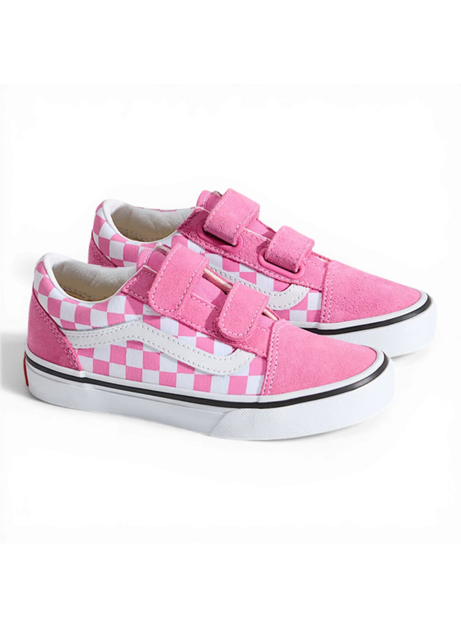 Vans Old Skool V Color Theory Checkerboard Pink Fizz