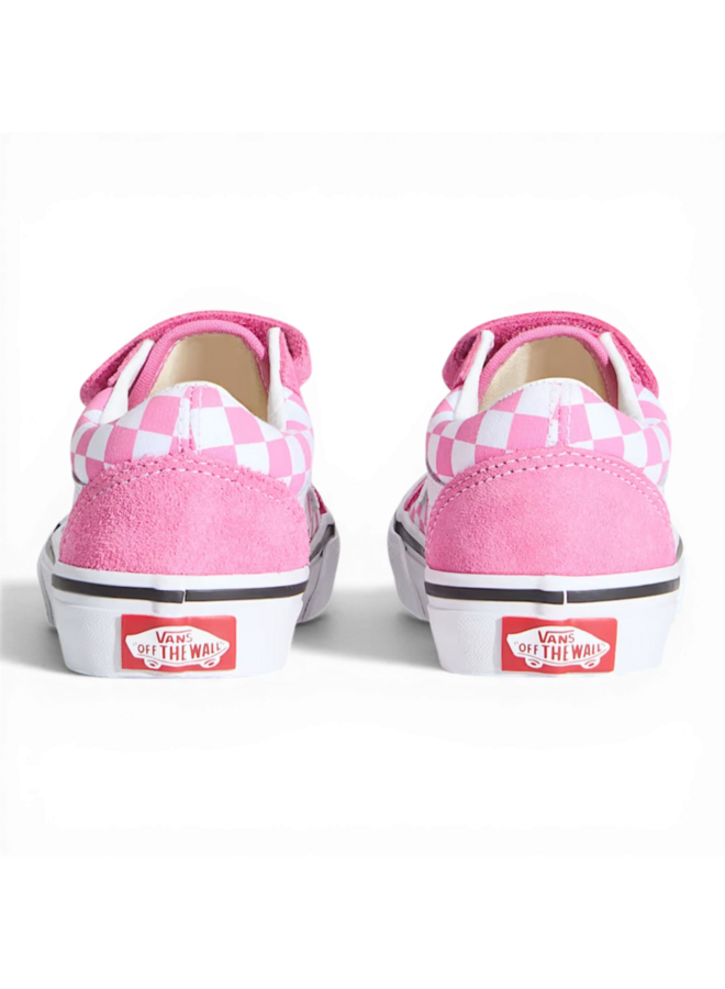Vans Old Skool V Color Theory Checkerboard Pink Fizz