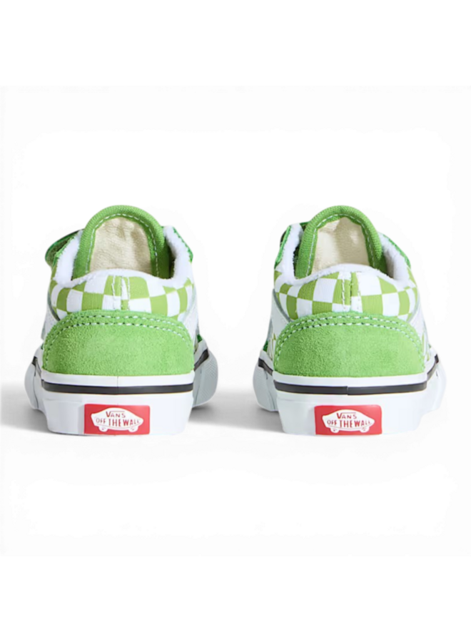 Vans Old Skool V Color Theory Checkerboard Lime Burst
