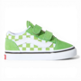 Vans Old Skool V Color Theory Checkerboard Lime Burst