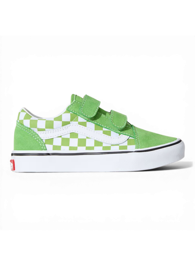 Vans Old Skool V Color Theory Checkerboard Lime Burst
