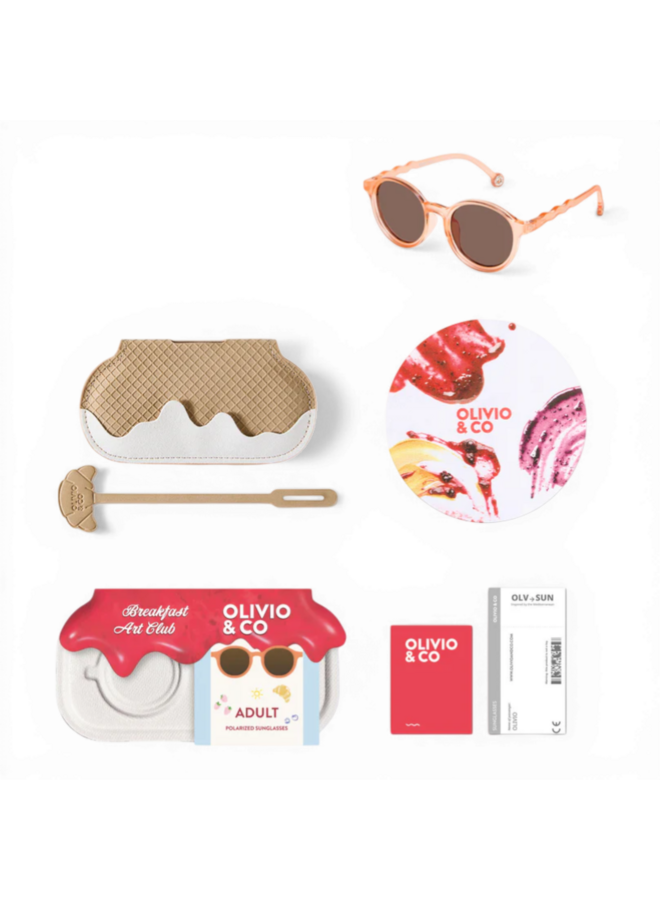 Olivio & Co OC58390 Breakfast Art - Fig Pink - Adult