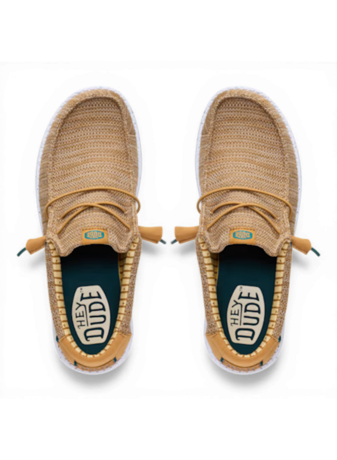 HEYDUDE Wally Stretch Sox Bone Brown/Multi