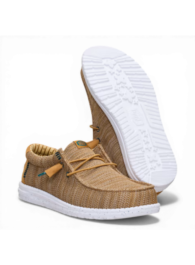 HEYDUDE Wally Stretch Sox Bone Brown/Multi