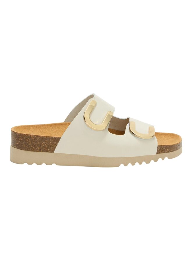Scholl Monterey 2 Straps Off White