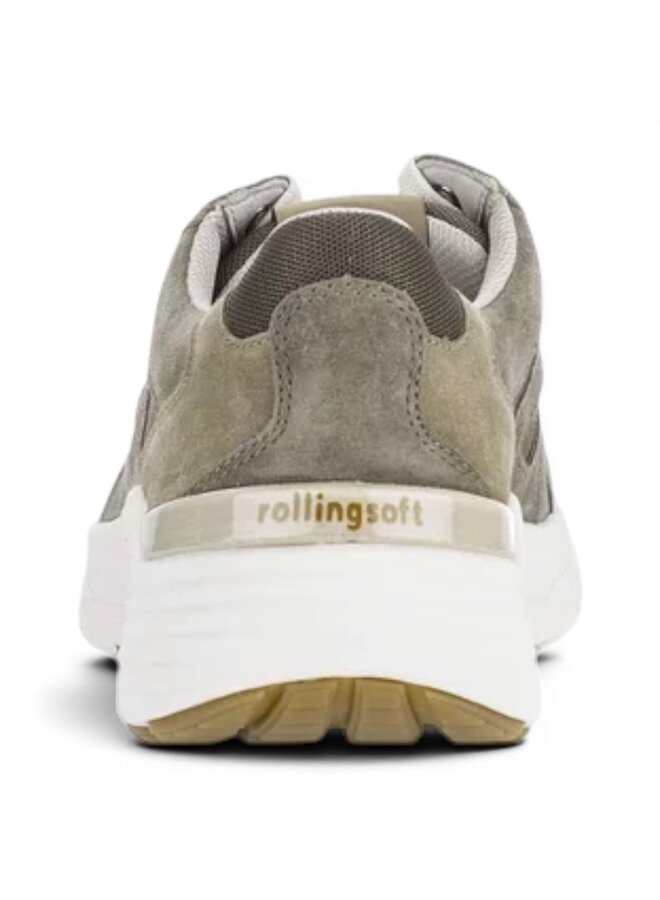 Gabor Rollingsoft mannen 8012.10.03 Dreamvelour/Mesh, Tundra/Sesamo