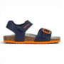 Geox J028LB Ghita Boy Navy Dark Orange