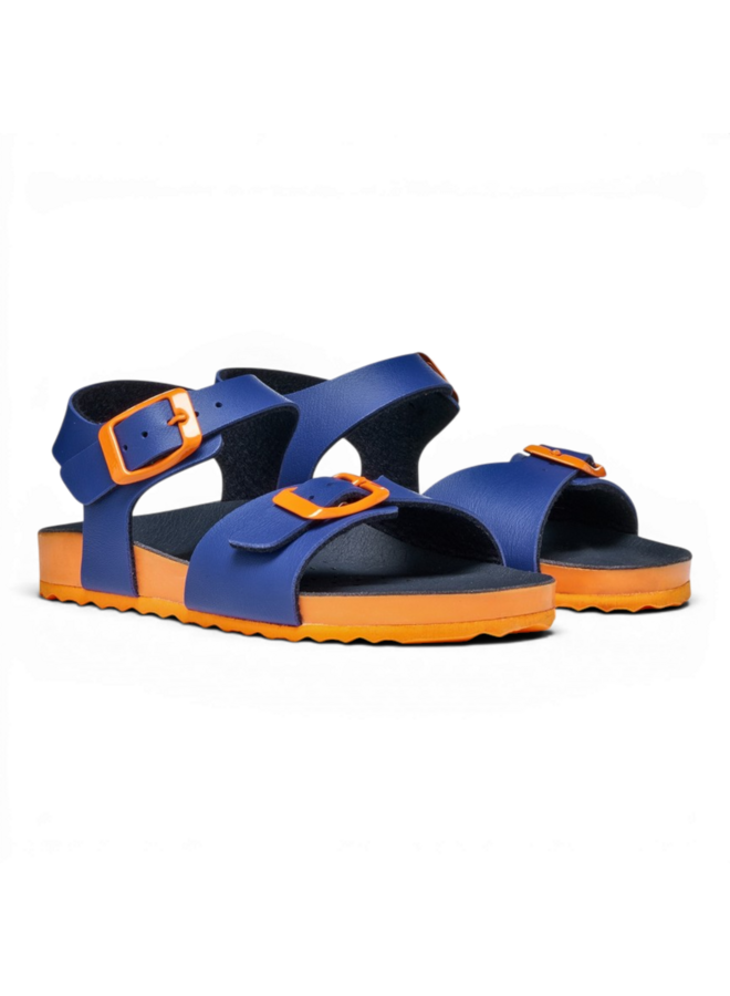 Geox J558LC J Ghita Boy Royal/Orange