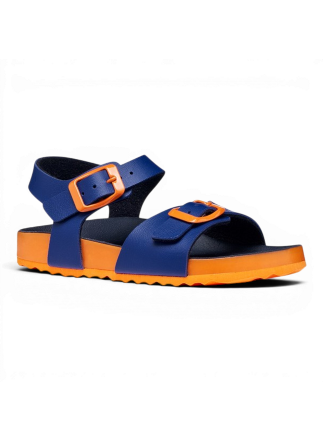 Geox J558LC J Ghita Boy Royal/Orange