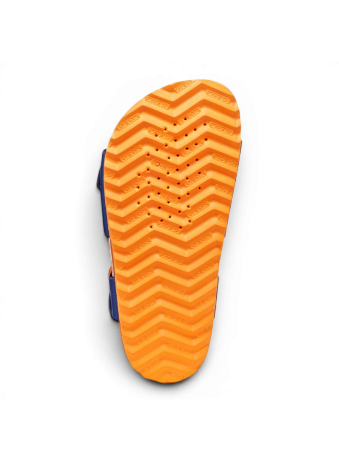 Geox J558LC J Ghita Boy Royal/Orange
