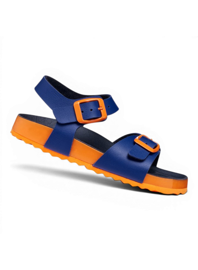 Geox J558LC J Ghita Boy Royal/Orange