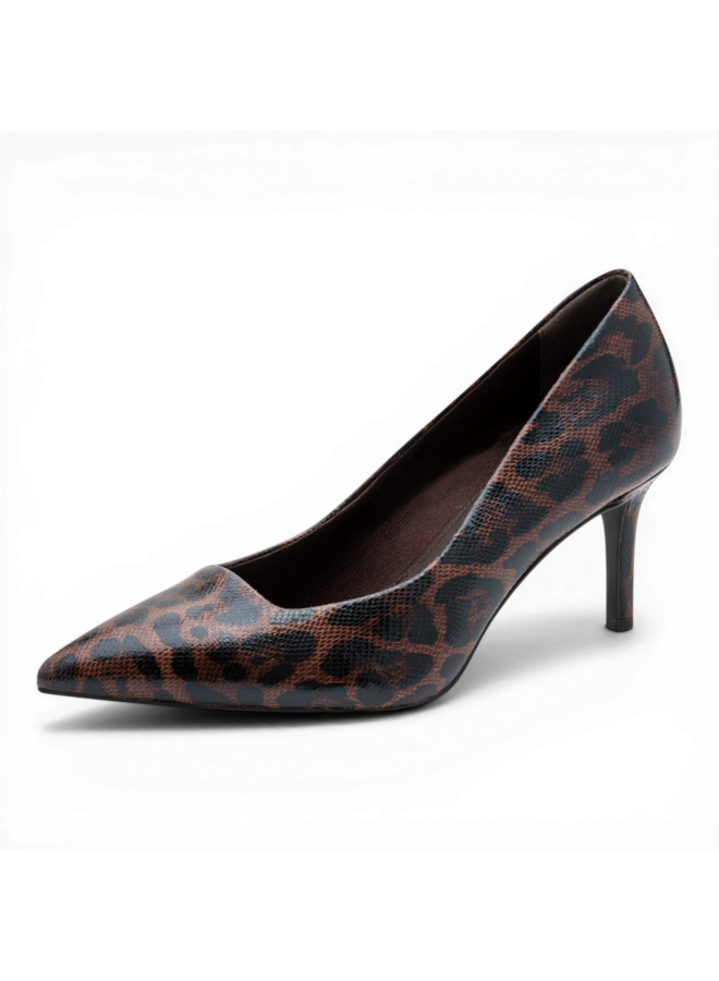 Tamaris 1-22474-47 Leopard Mokka Pump