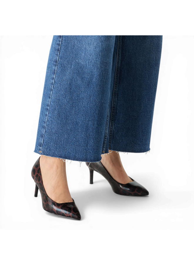 Tamaris 1-22474-47 Leopard Mokka Pump