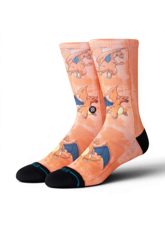 Stance Charizard Crew Orange