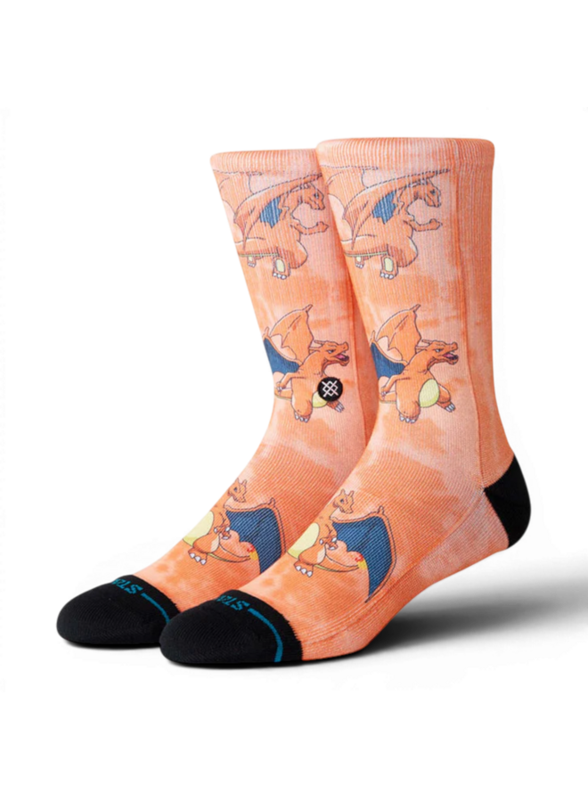 Stance Charizard Crew Orange