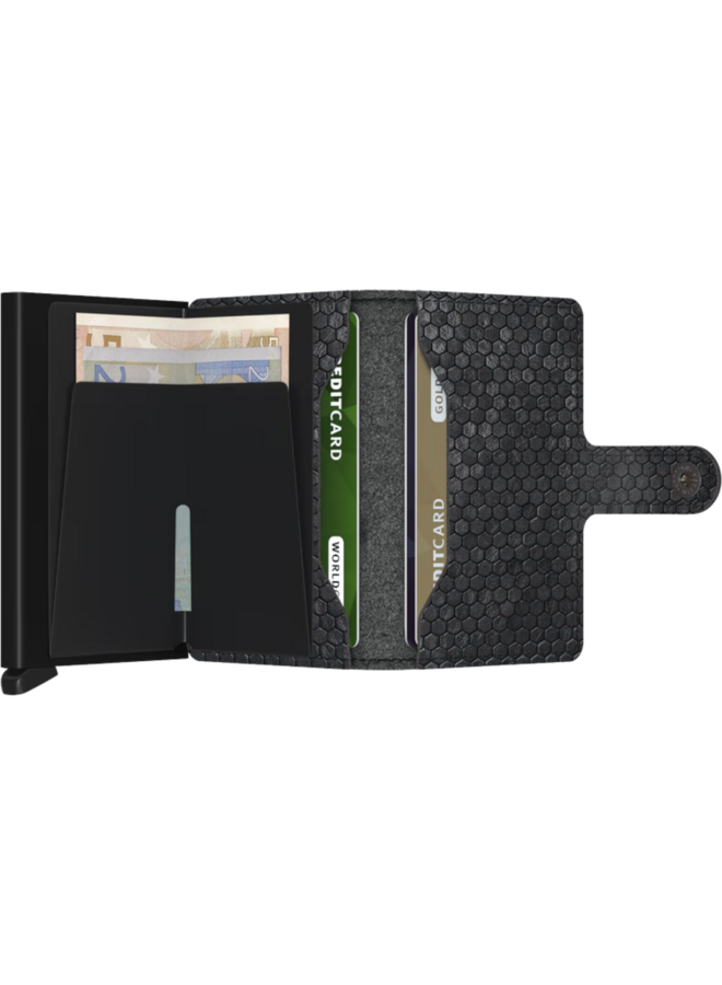 Secrid Miniwallet  Hexagon Black