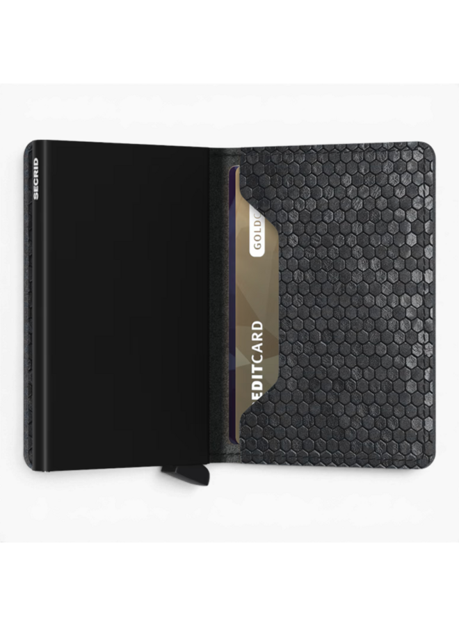 Secrid Slimwallet Hexagon Black