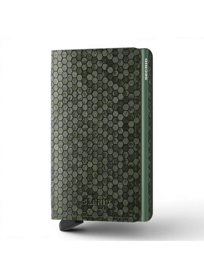 Secrid Slimwallet Hexagon Green