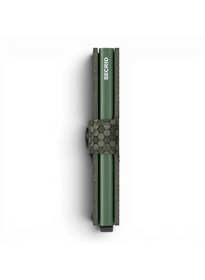 Secrid Miniwallet Hexagon Green