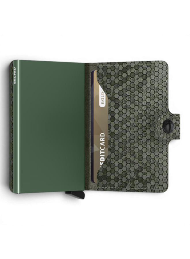 Secrid Miniwallet Hexagon Green
