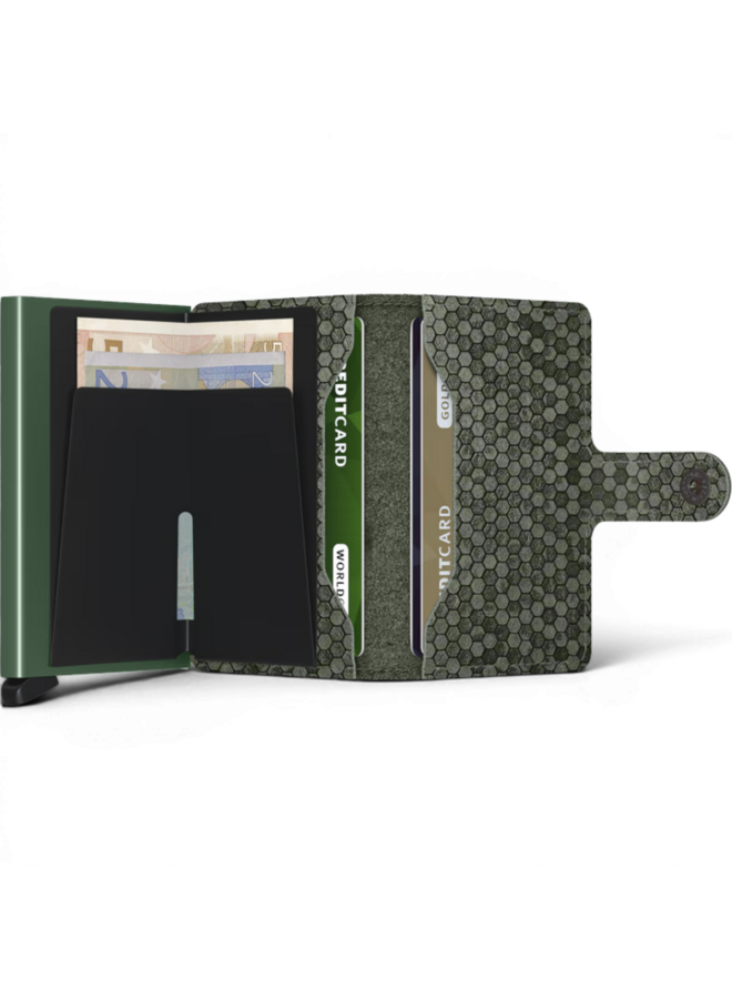 Secrid Miniwallet Hexagon Green