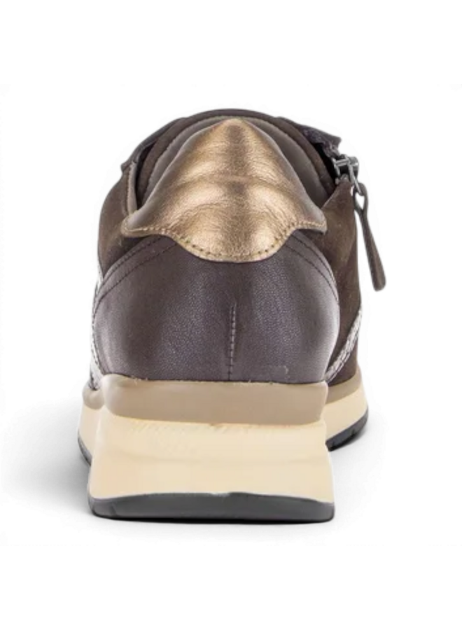 Gabor 6020.01.003 Sneaker K Breedte Mocca/Cacao