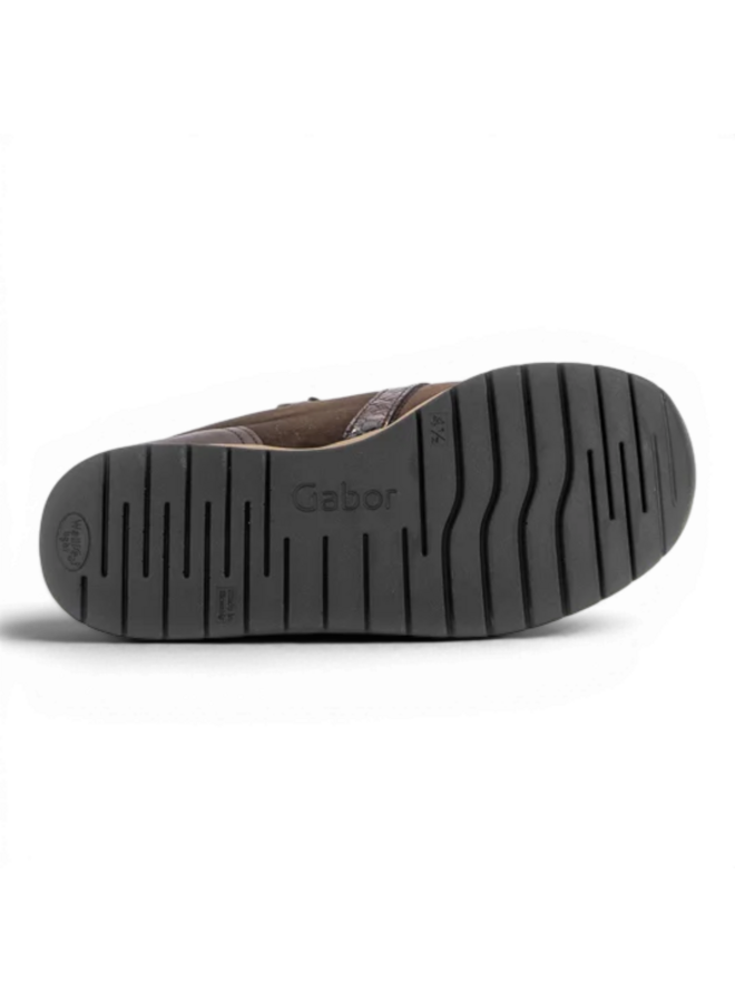 Gabor 6020.01.003 Sneaker K Breedte Mocca/Cacao