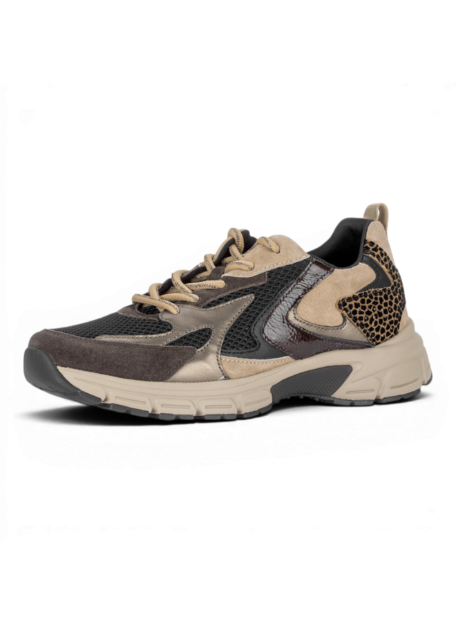 Gabor 6005.01.001 Mesh/Velour/Giraffe Black/Brown/Sand