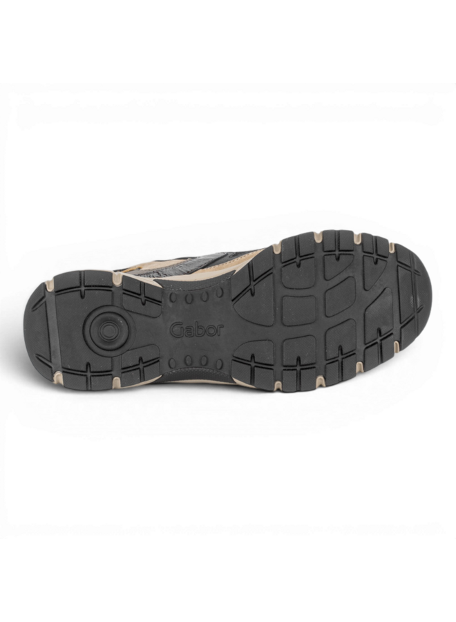 Gabor 6005.01.001 Mesh/Velour/Giraffe Black/Brown/Sand