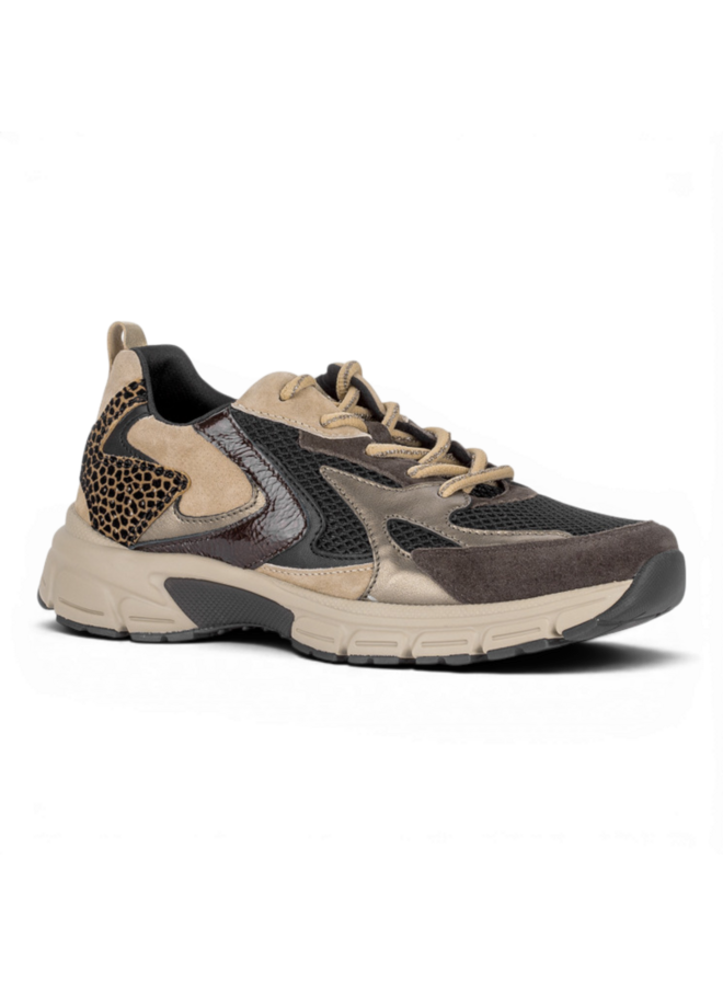 Gabor 6005.01.001 Mesh/Velour/Giraffe Black/Brown/Sand