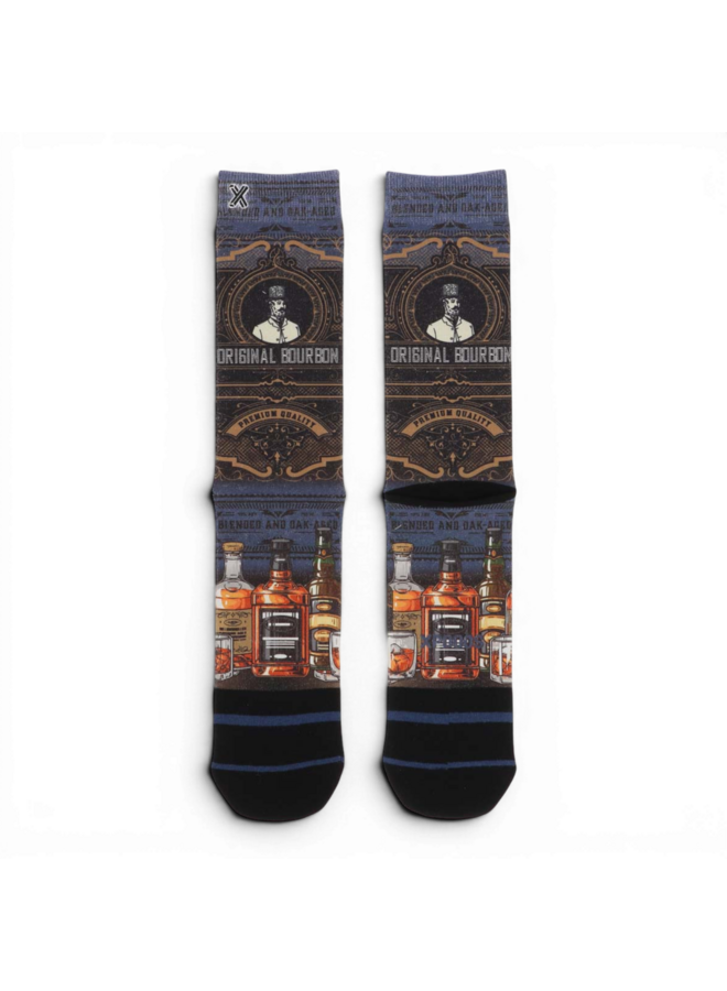Xpooos Men Socks Whiskey 301011056