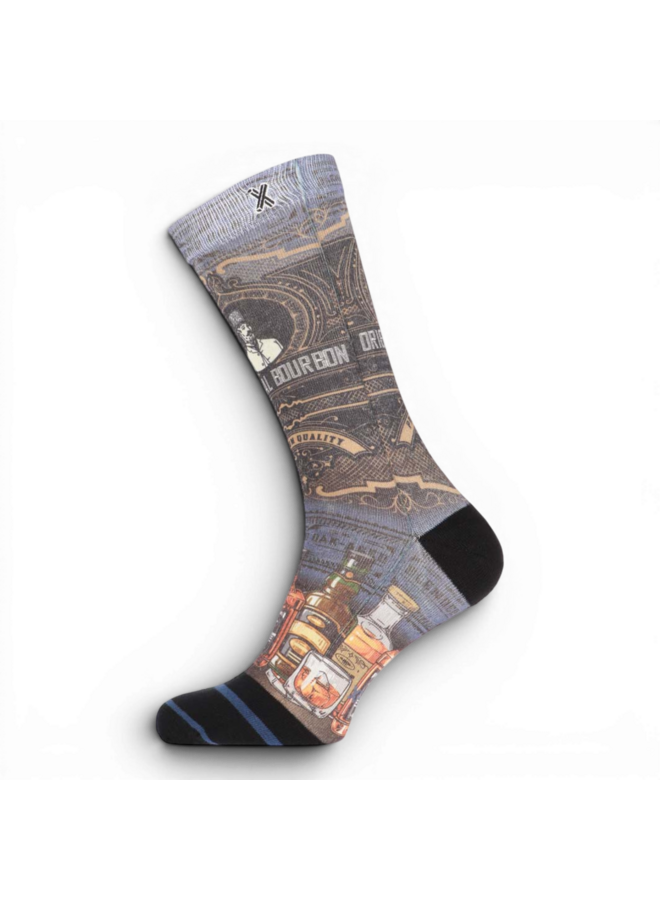 Xpooos Men Socks Whiskey 301011056