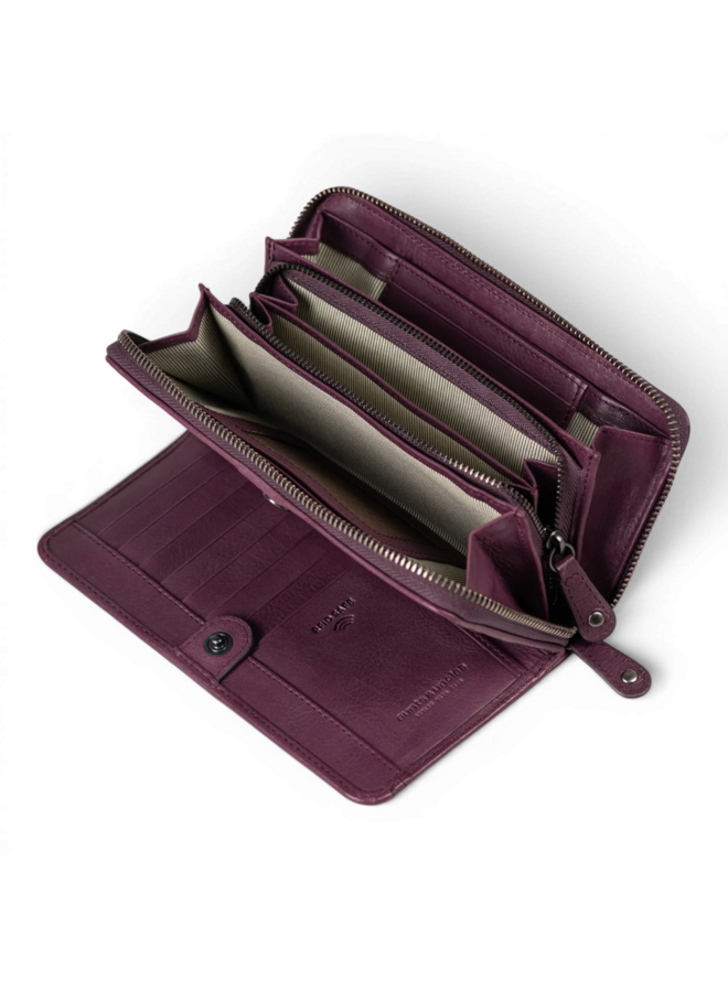 Aunts & Uncles Tilda Wallet Dark Cherry